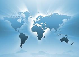 world map