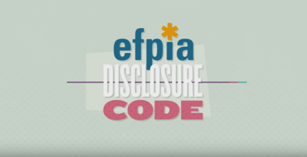 EFPIA disclosure code image