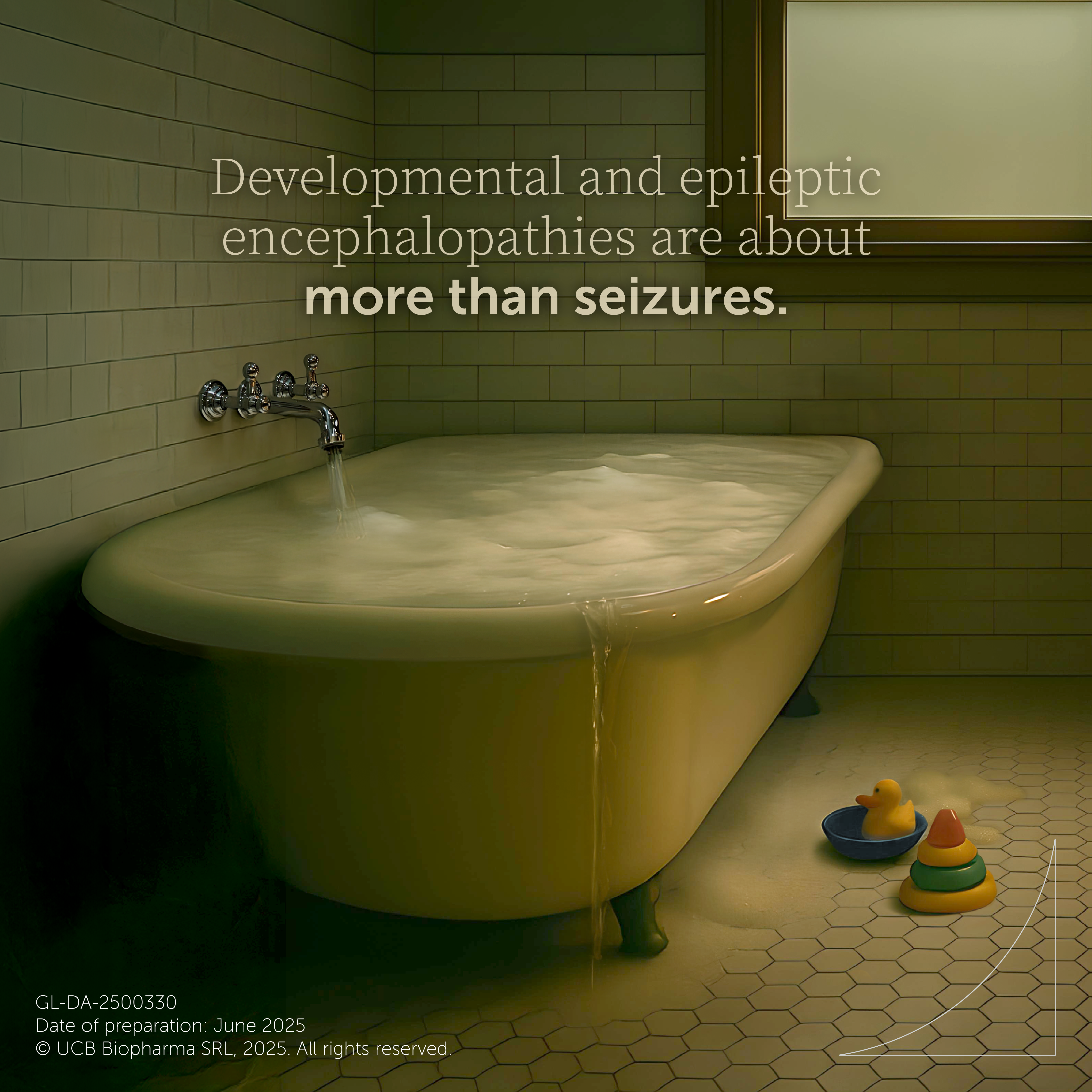 Picture illustrating a bath left running