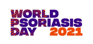 Logo of World Psoriasis Day 2021