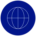 Icon of a world map