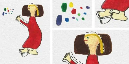 Picture representing one of Melissa's drawings