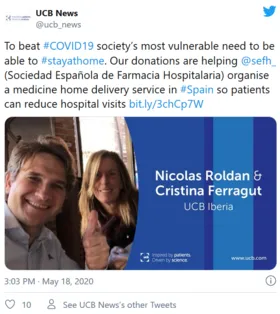 COVID 19 tweet