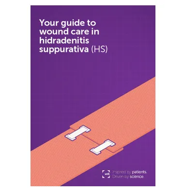 Picture of the cover of the patient wound care HS guide